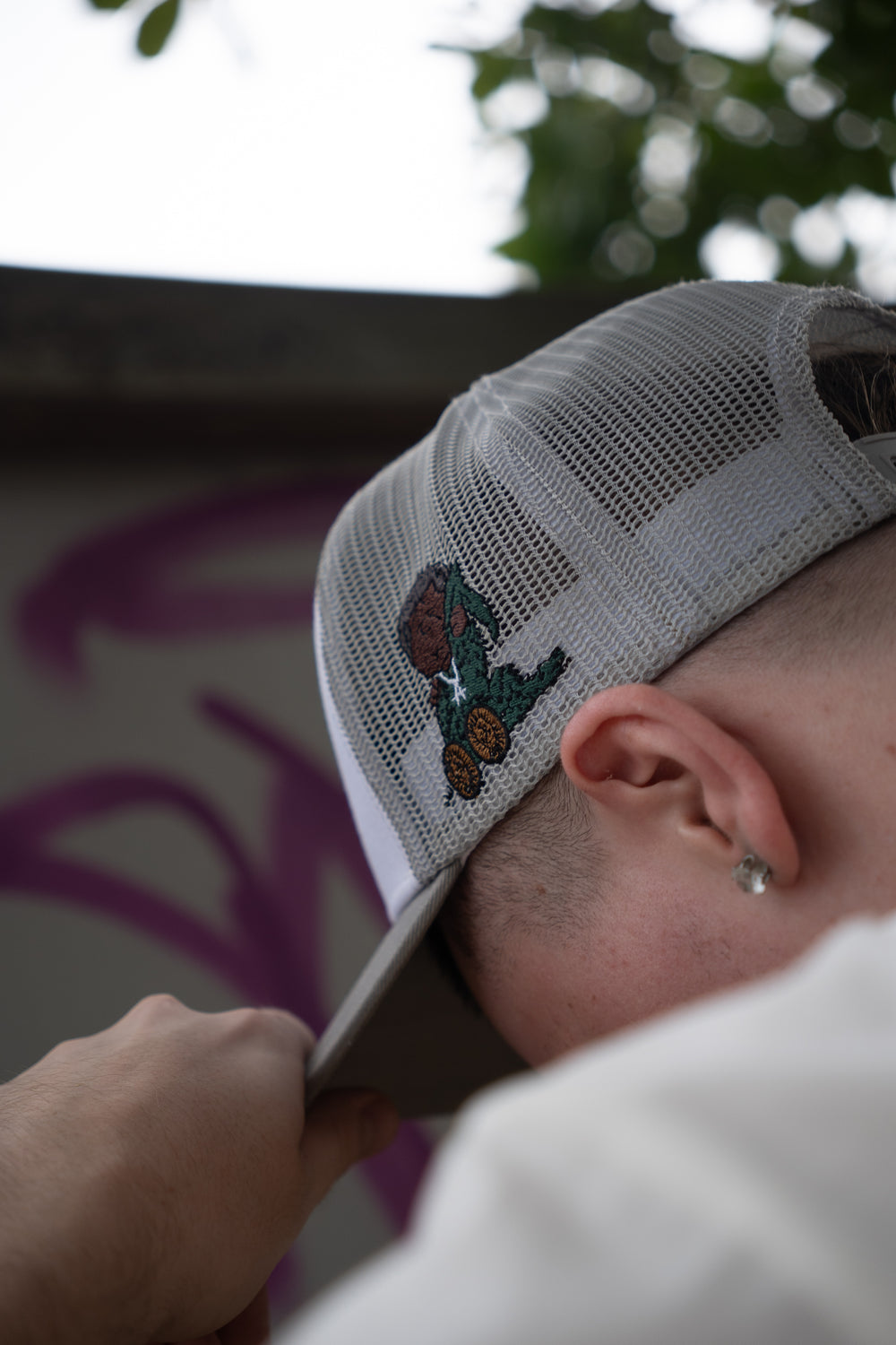 'Omerta' Signature Trucker Hat worn